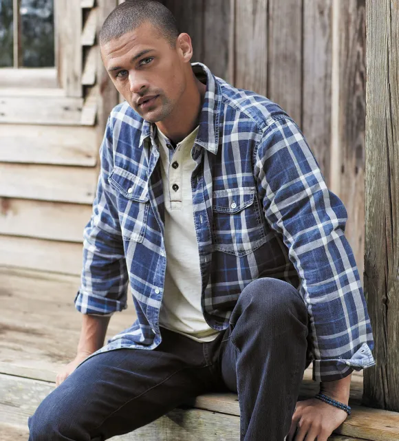 True Grit Sawyer Plaid Shirt