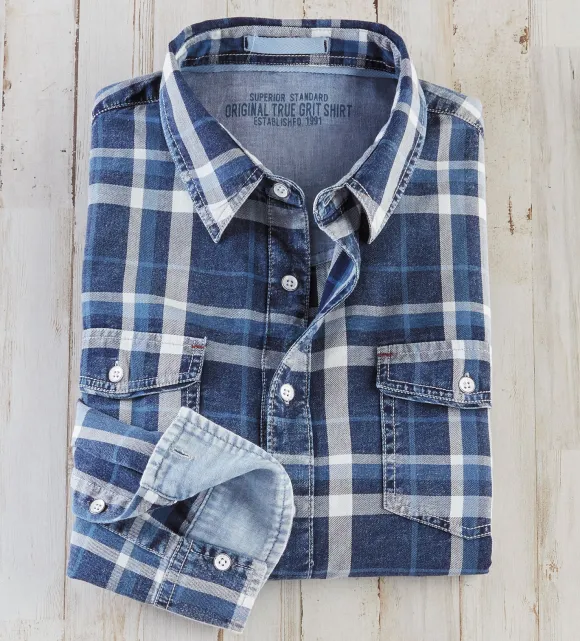 True Grit Sawyer Plaid Shirt