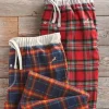 True Grit Stillwater Plaid Flannel Pants