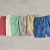 True Grit Sunset Linen Shorts