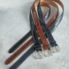 Zelli Genuine Alligator Italia Belt