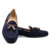 Zelli Naples Sueded Goatskin Tassel Loafer