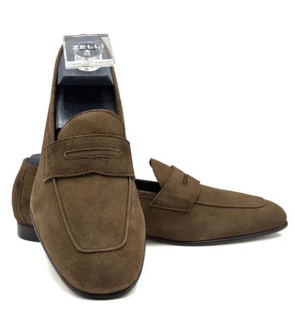 Zelli Tasca Sueded Goatskin Loafer